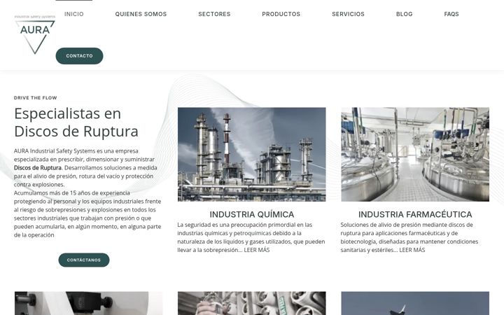 Screenshot of auraiss.com