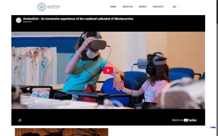 Screenshot of auraltech.it