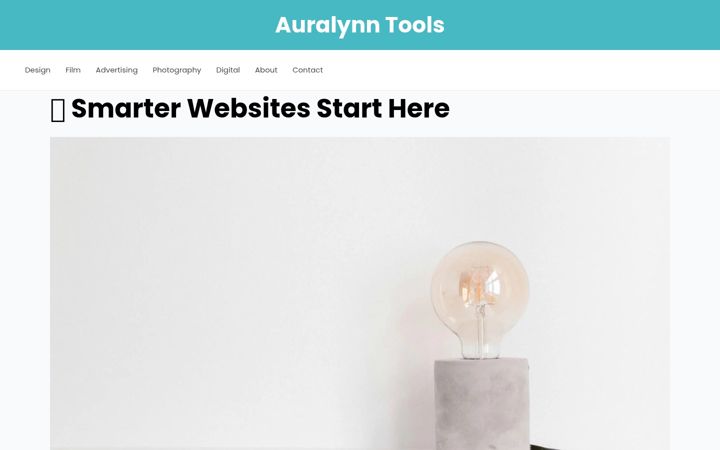 Screenshot του auralynntools.com