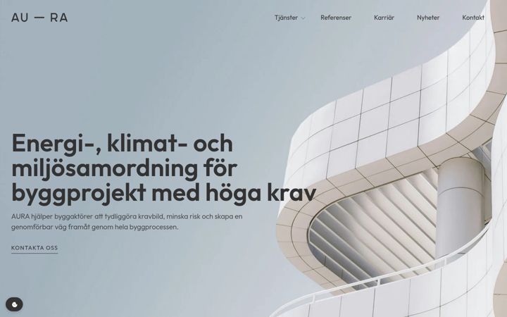 Ekrano kopija auramiljo.se