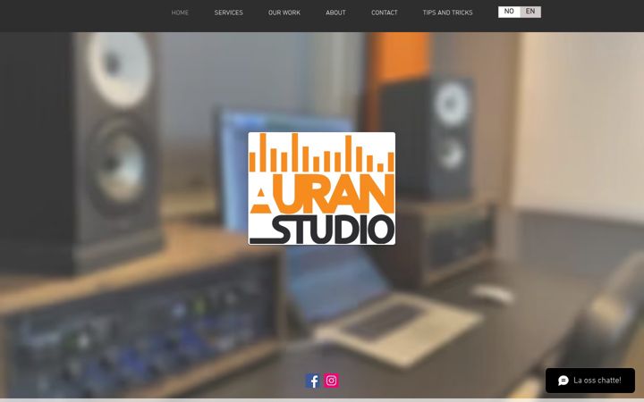 Screenshot of auran-studio.com