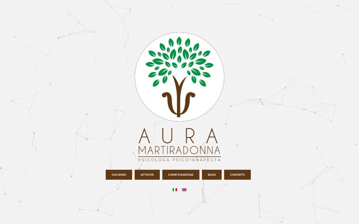 Skjermbilde av aurapsychology.com