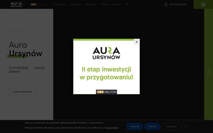 Screenshot of auraursynow.pl