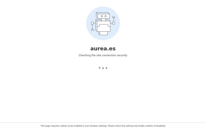 Screenshot of aurea.es