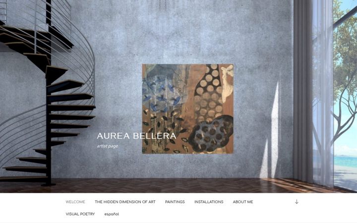 Screenshot of aureabellera.com