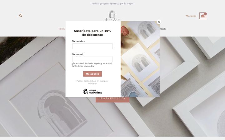 Skjermbilde av aureaeme.com