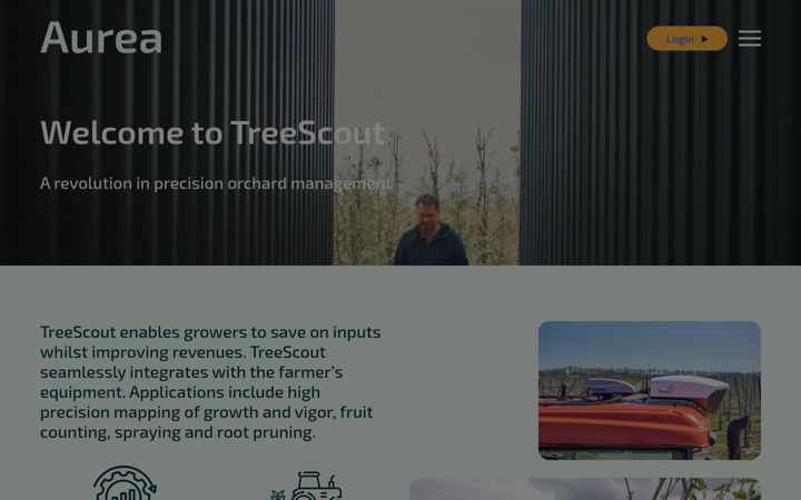 Screenshot of aureaimaging.com