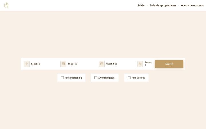 Screenshot of aurearealestatelux.com
