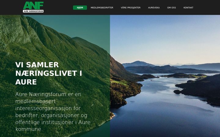 Screenshot of aureforum.no