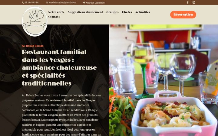 Screenshot of aurelaisboulas.fr