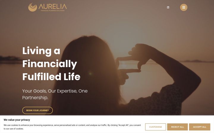 Snimka zaslona za aurelia.ie