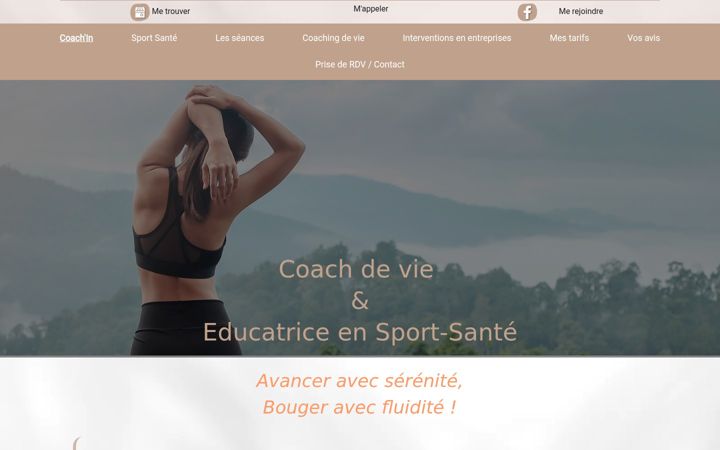 Captura de ecrã de aurelie-coach-in.fr