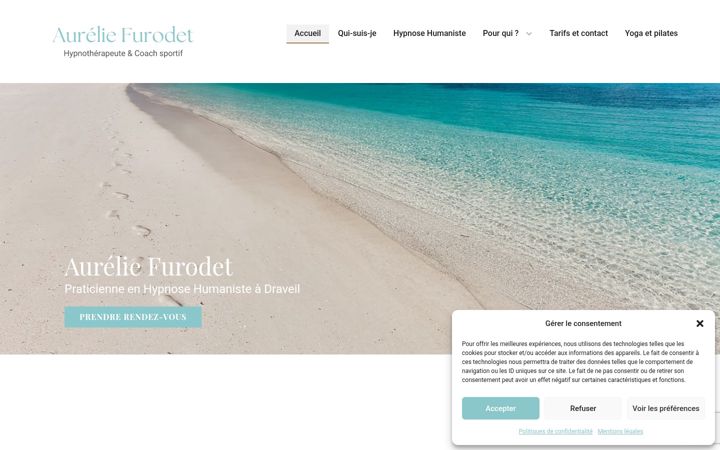Snímek obrazovky aurelie-furodet.com