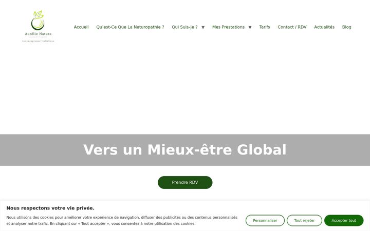 Screenshot of aurelie-naturo.com
