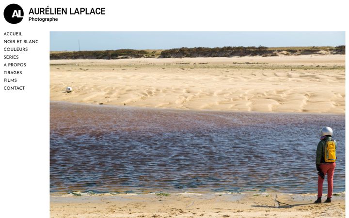 Screenshot of aurelienlaplace-photo.com