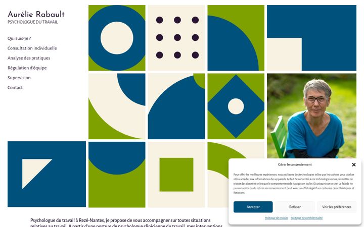 Screenshot of aurelierabault.fr