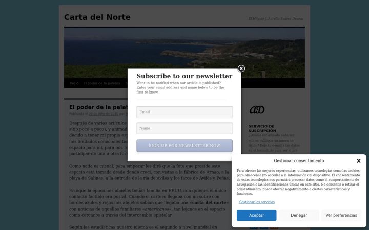 Screenshot of aureliodevesa.com