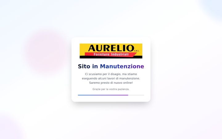 Snimka zaslona za aureliofornitureindustriali.com