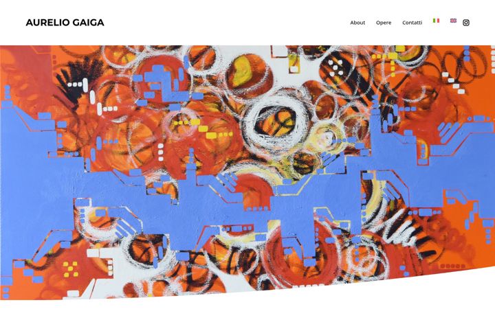 Screenshot of aureliogaiga.it