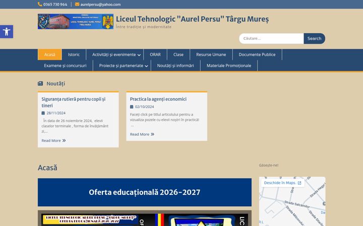 Ekrānuzņēmums no aurelpersu.ro