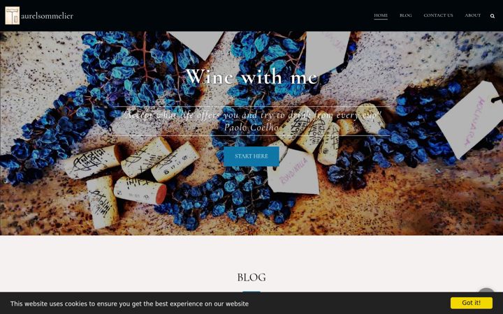 Screenshot of aurelsommelier.co.uk
