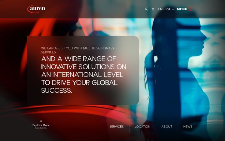 Screenshot of auren.co.il