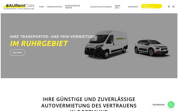 Screenshot of aurentcars-autovermietung.de
