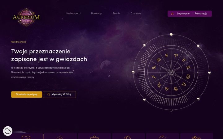 Screenshot of aurerium.pl