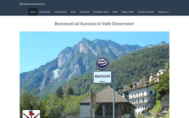Screenshot of auressio.ch
