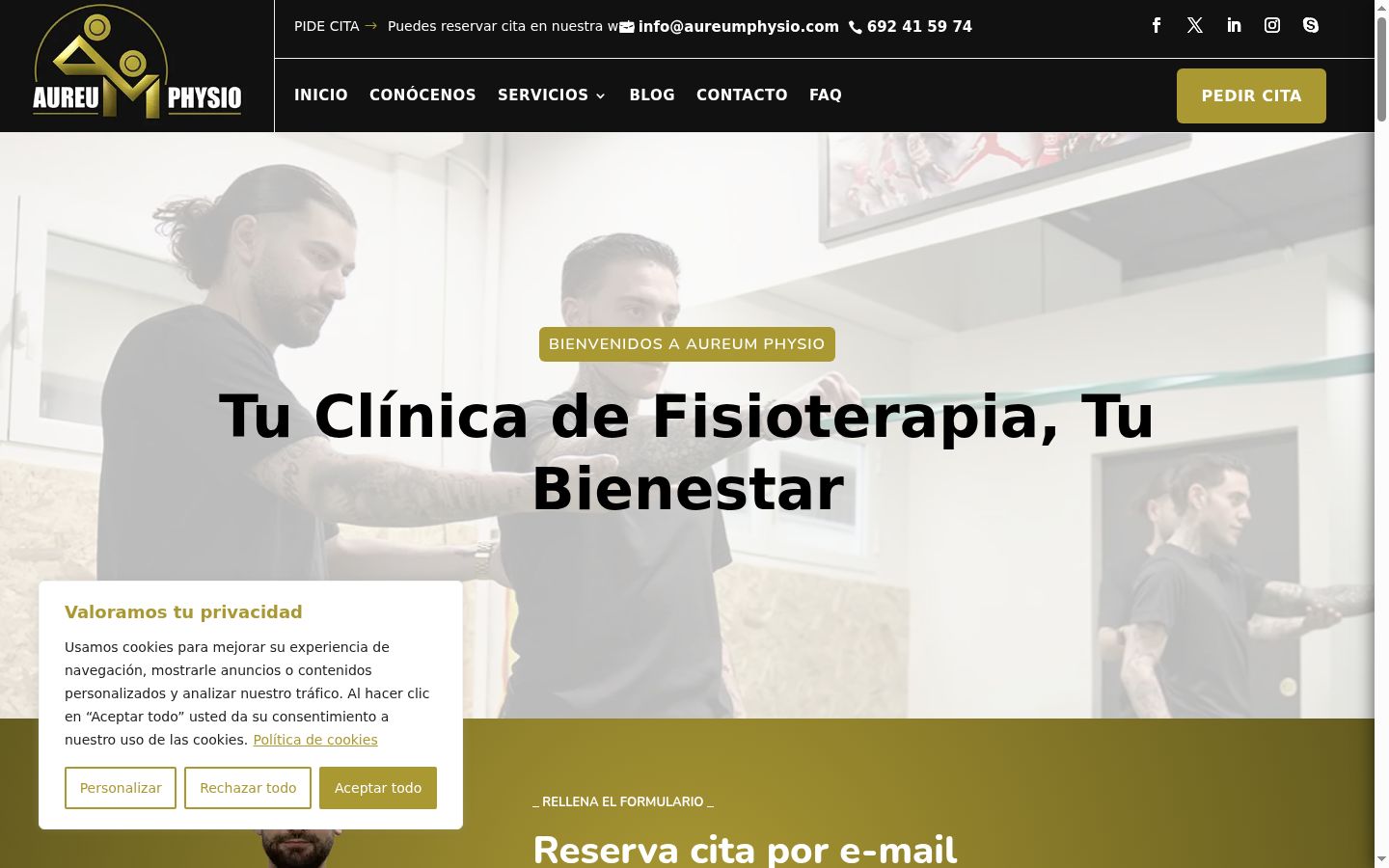 Screenshot tal-banner tal-kunsens muri qabel kwalunkwe interazzjoni