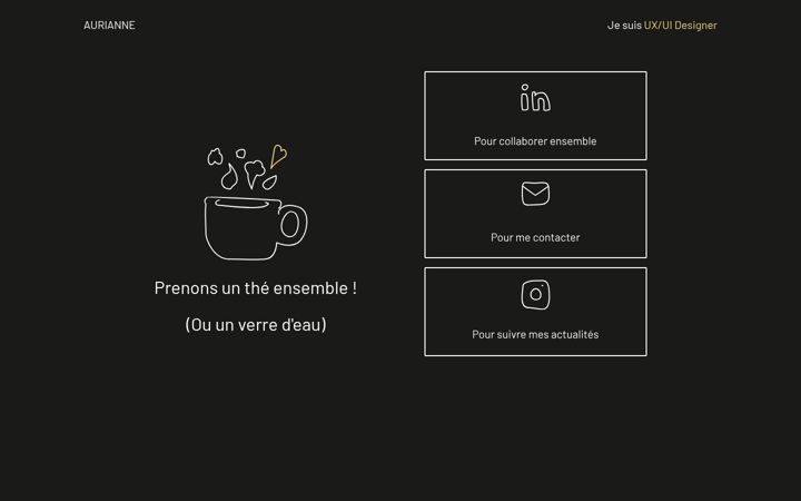 Screenshot of auriannelambert.be
