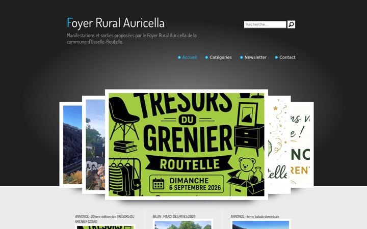 Screenshot of auricella.fr