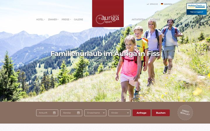 Screenshot of auriga-fiss.com