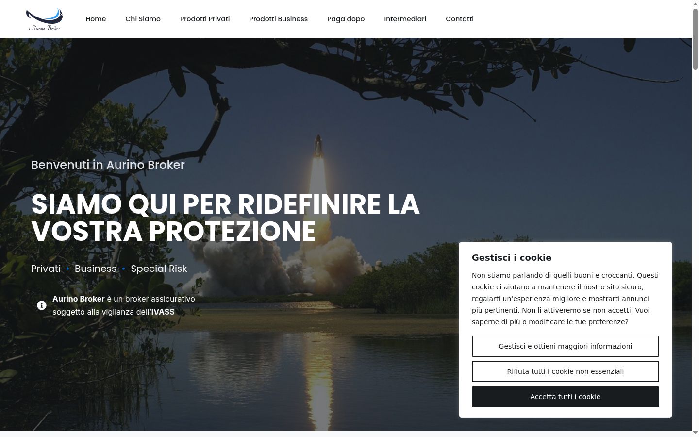 Screenshot tal-banner tal-kunsens muri qabel kwalunkwe interazzjoni