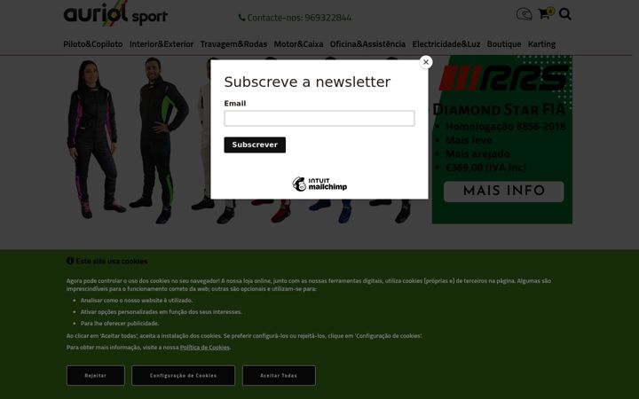 Screenshot von auriolsport.com