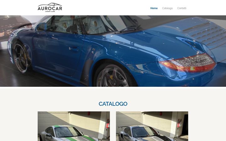 Screenshot of aurocar.it