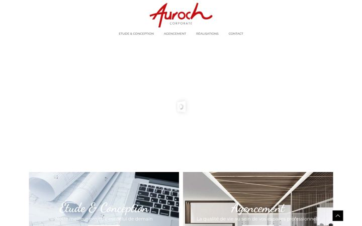 Screenshot von auroch-corporate.com