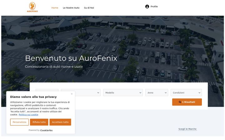 Screenshot of aurofenix.com