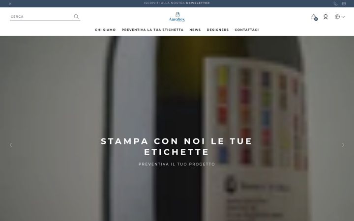 Screenshot of auroflex.it