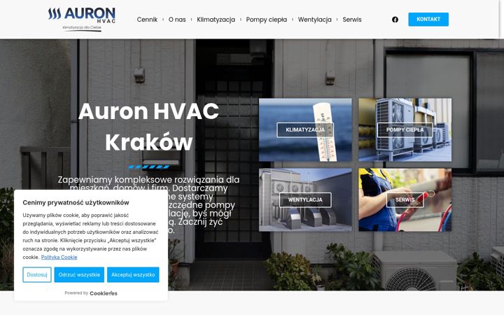 Screenshot of auron.com.pl