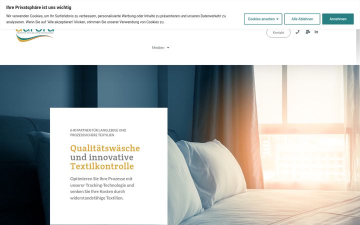 Ekrānuzņēmums no aurora-ow.de