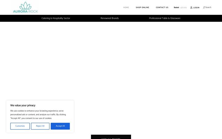 Screenshot of aurora-rock.co.uk