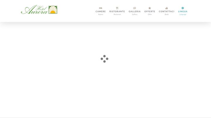 Screenshot of auroraalbergo.it