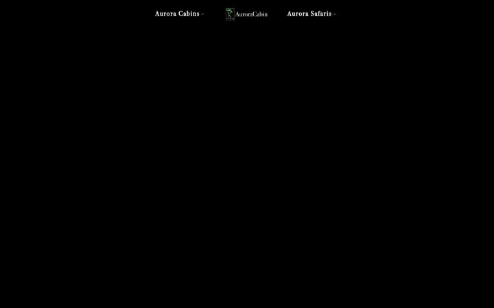 Screenshot of auroracabin.fi