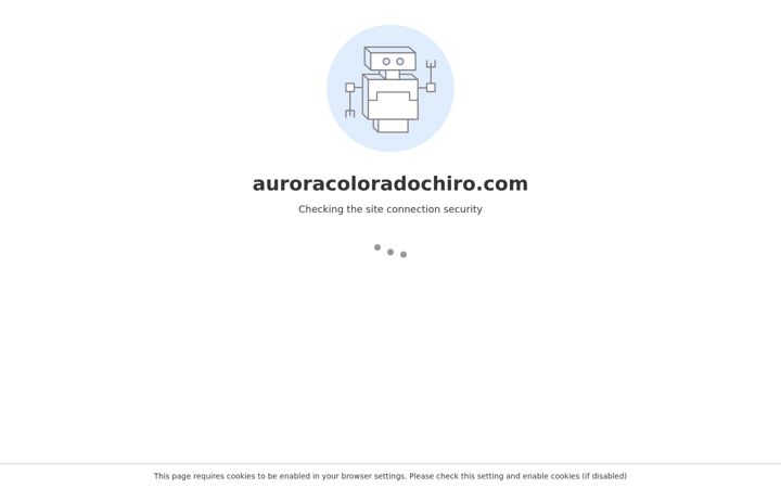Screenshot of auroracoloradochiro.com