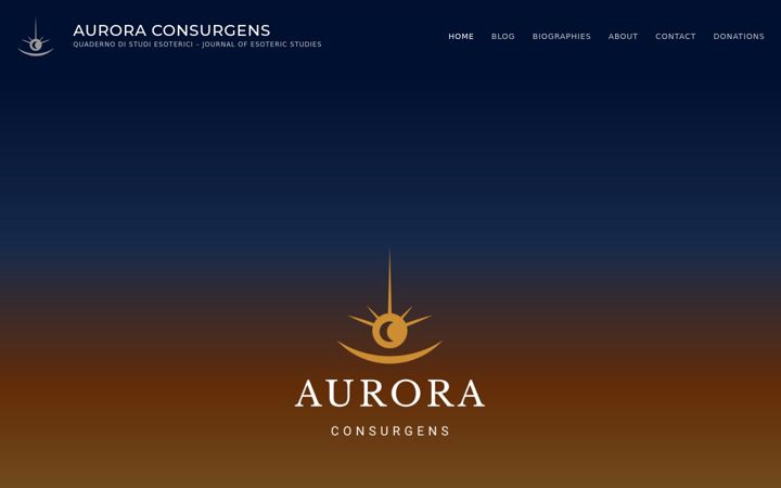 Skærmbillede af auroraconsurgens.org