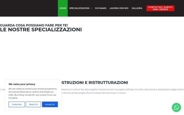 Zrzut ekranu auroracostruzionigenerali.com