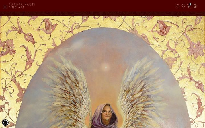 Ekrano kopija aurorakantiart.com