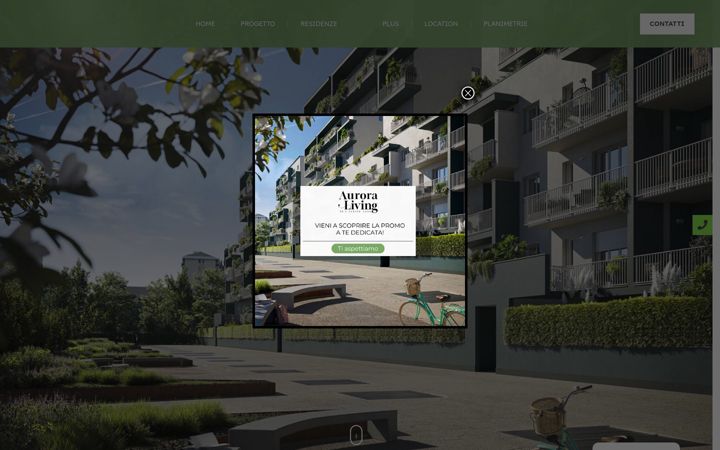 Screenshot of auroraliving.it