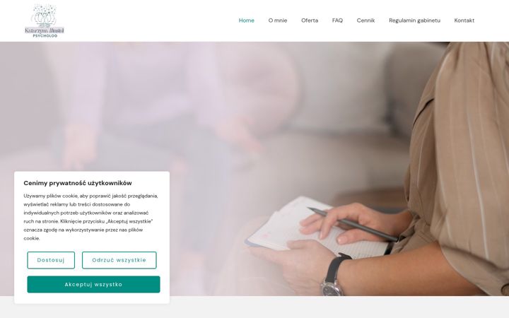 Screenshot of auroramentis.com.pl